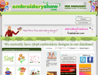 embroideryshow.com screenshot