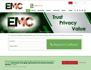 emc-oman.com screenshot