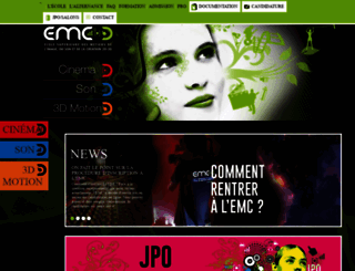 emc.fr screenshot