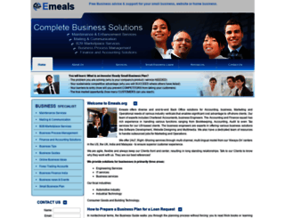 emeals.org screenshot