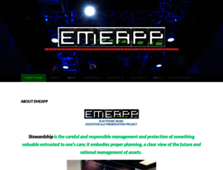 emeapp.org screenshot