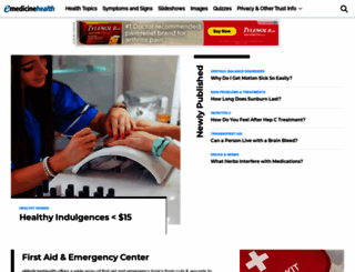emedicinehealth.com screenshot