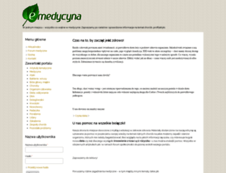 emedycyna.info screenshot