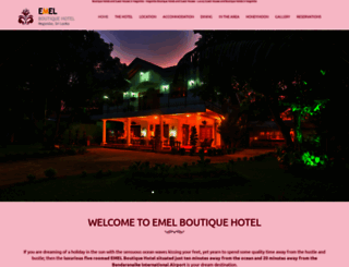 emelboutiquehotel.com screenshot