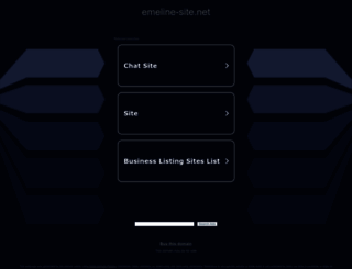 emeline-site.net screenshot