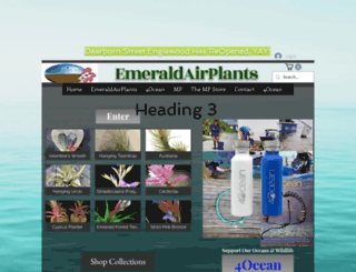 emeraldairplants.com screenshot