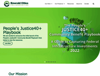emeraldcities.org screenshot