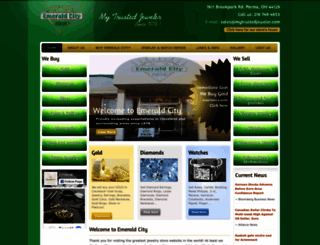 emeraldcityjewelers.net screenshot