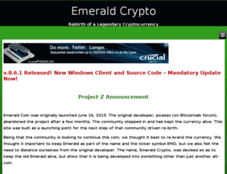 emeraldcrypto.org screenshot