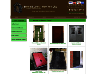 emeralddoorsnyc.com screenshot
