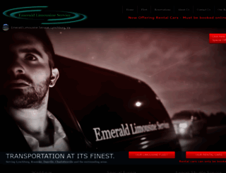 emeraldlimousineservice.com screenshot