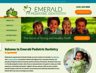 emeraldpediatricdentistry.com screenshot
