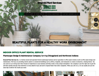 emeraldplantservice.com screenshot