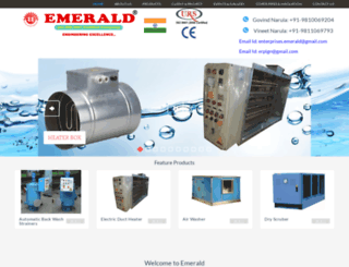 emeraldproducts.in screenshot