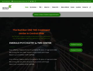 emeraldpsychiatry.com screenshot