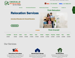 emeraldrelocations.com screenshot