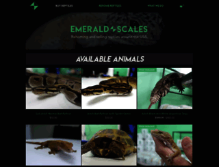emeraldscales.com screenshot