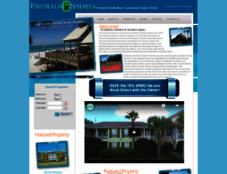 emeraldshoresbyowner.com screenshot