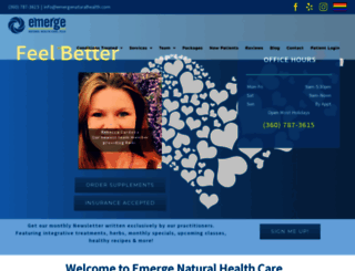 emergenaturalhealth.com screenshot