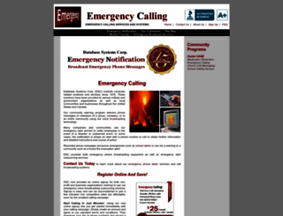 emergency-calling.com screenshot