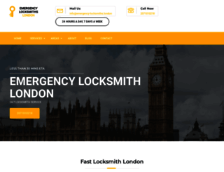 emergency-locksmiths.london screenshot
