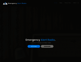 emergencyalertradio.com screenshot