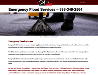 emergencyfloodedservice.com screenshot