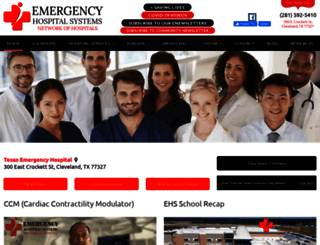 emergencyhospitals.care screenshot