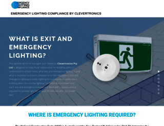 emergencylightingcompliance.com.au screenshot
