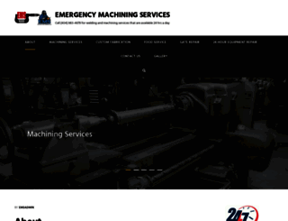 emergencymachining.com screenshot