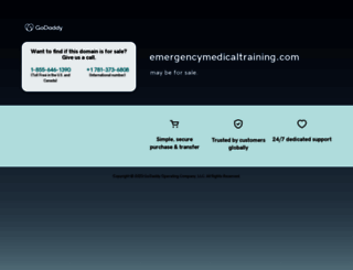 emergencymedicaltraining.com screenshot