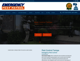 emergencypestpatrol.com screenshot