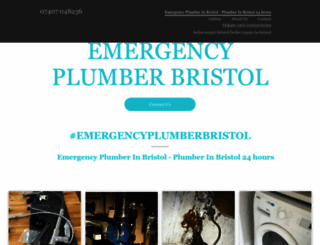 emergencyplumberbristol.net screenshot