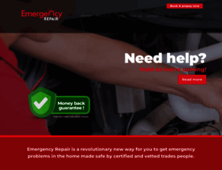 emergencyrepairnetwork.co.uk screenshot