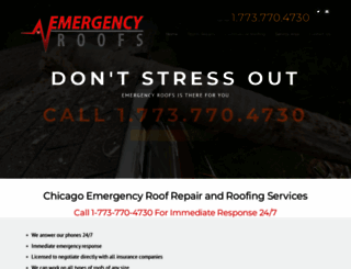 emergencyroofs.com screenshot