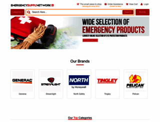 emergencysupplynetwork.com screenshot