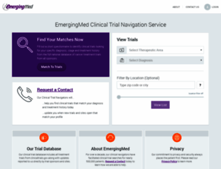 emergingmed.com screenshot