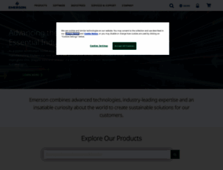 emersonelectric.com screenshot