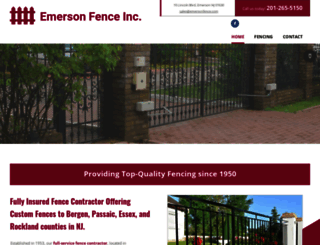 emersonfence.com screenshot