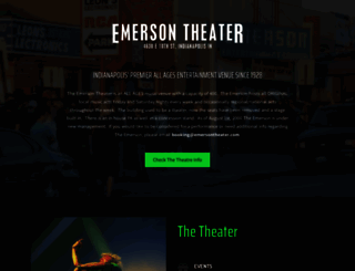 emersontheater.com screenshot