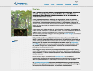 emertec.fr screenshot