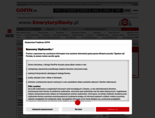 emeryturyirenty.pl screenshot