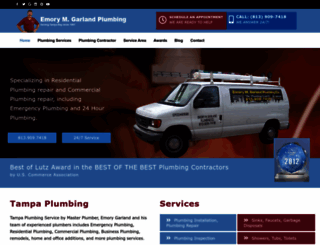 emgplumbing.com screenshot