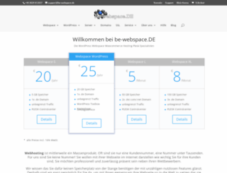 emil.be-webspace.net screenshot