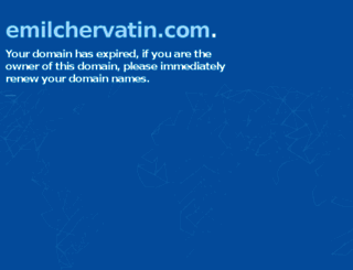 emilchervatin.com screenshot