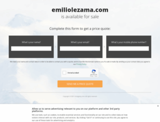 emiliolezama.com screenshot