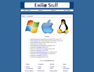 emiliostuff.com screenshot