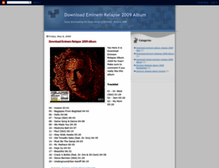 eminem-relapse-2009-album.blogspot.pt screenshot