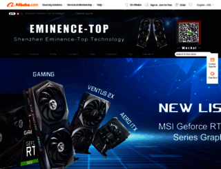 eminence-top.en.alibaba.com screenshot