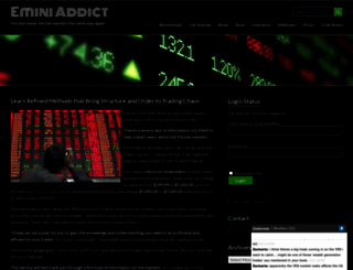 eminiaddict.com screenshot